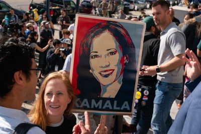 San Francisco Democrats Rally For Kamala Harris After Biden Drops Out