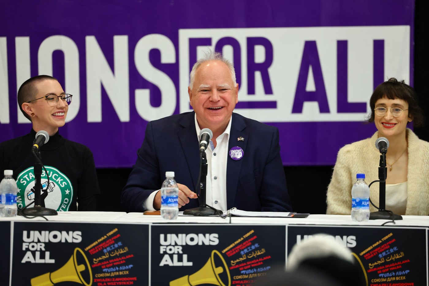 Minnesota Essential Workers Call For Unions For All At Roundtable With Gov. Tim Walz