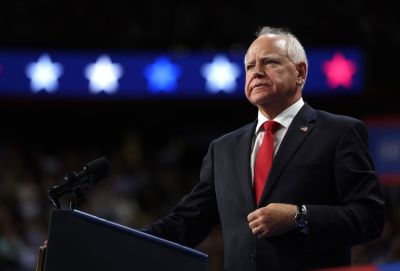 Kamala Harris And Tim Walz Hold Presidential Campaign Rally In Las Vegas