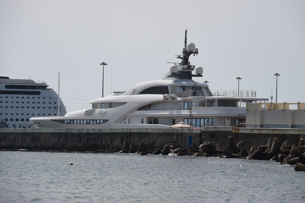 Vladimir Putin’s yacht ‘Graceful’