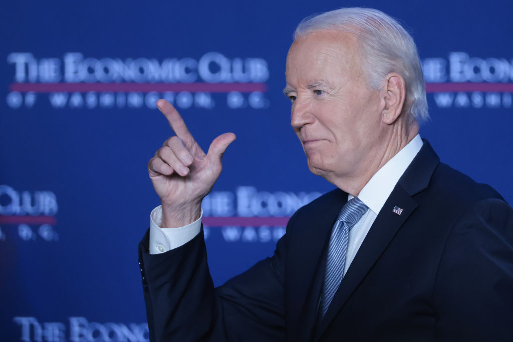 President Biden Delivers Remarks At The Economic Club Of Washington DC