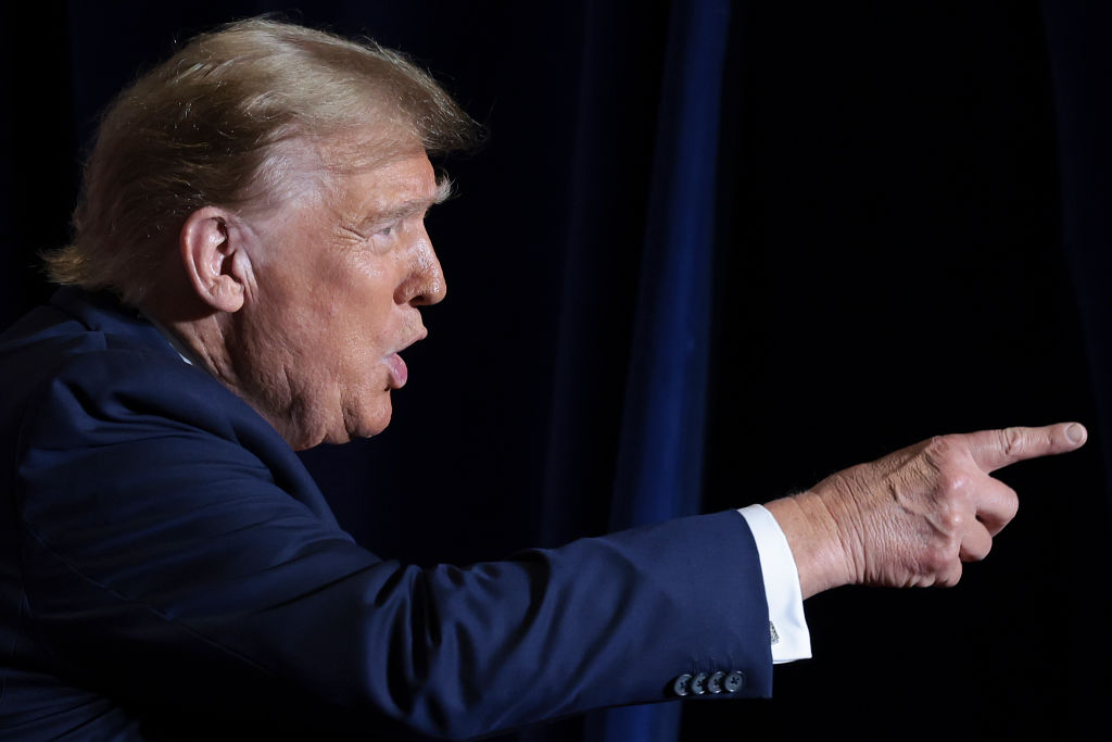 Former President Trump Holds Campaign Rally In North Charleston, South Carolina