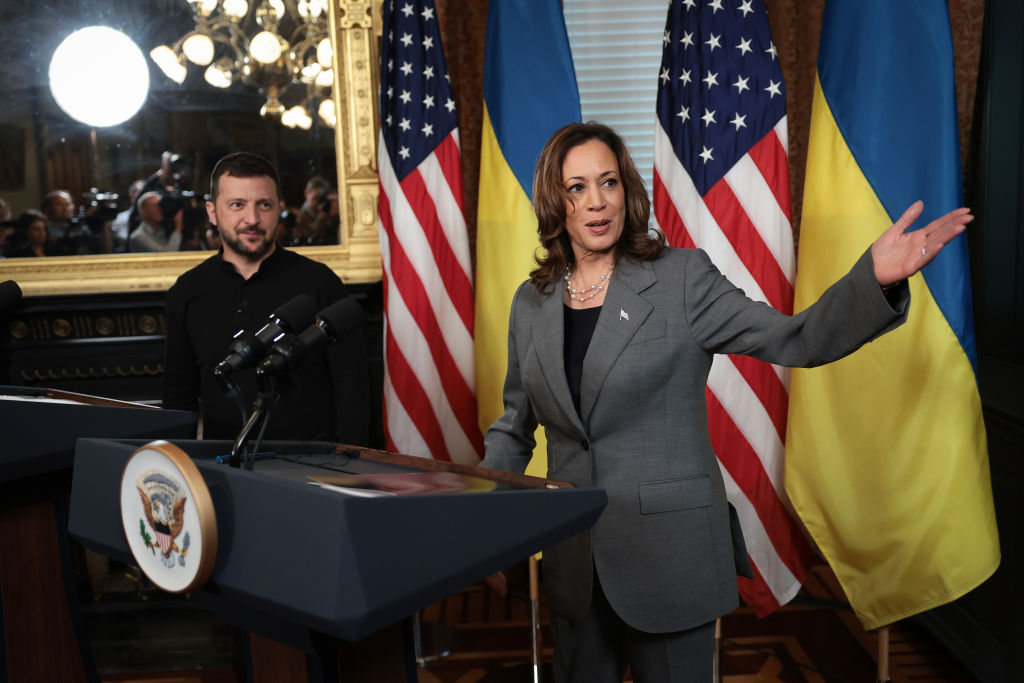 Vice President Harris Meets With Ukrainian President Zelensky At The White House