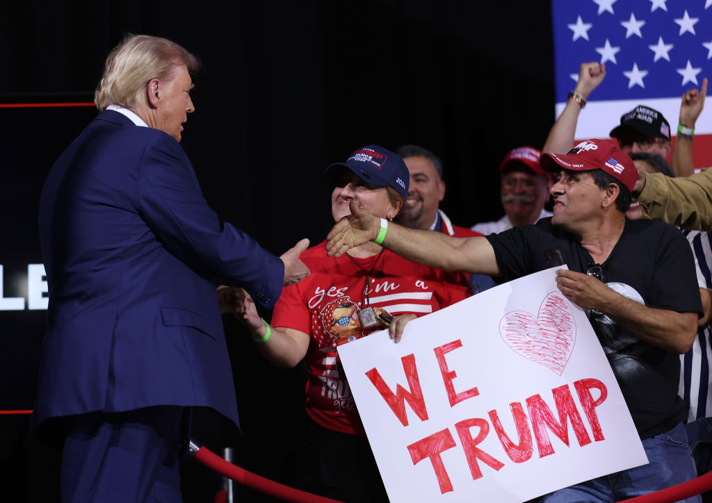 Donald Trump Speaks On The Economy In Tucson, Arizona