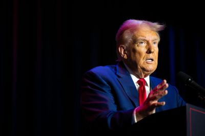 Donald Trump Delivers Remarks In Prairie du Chien, Wisconsin