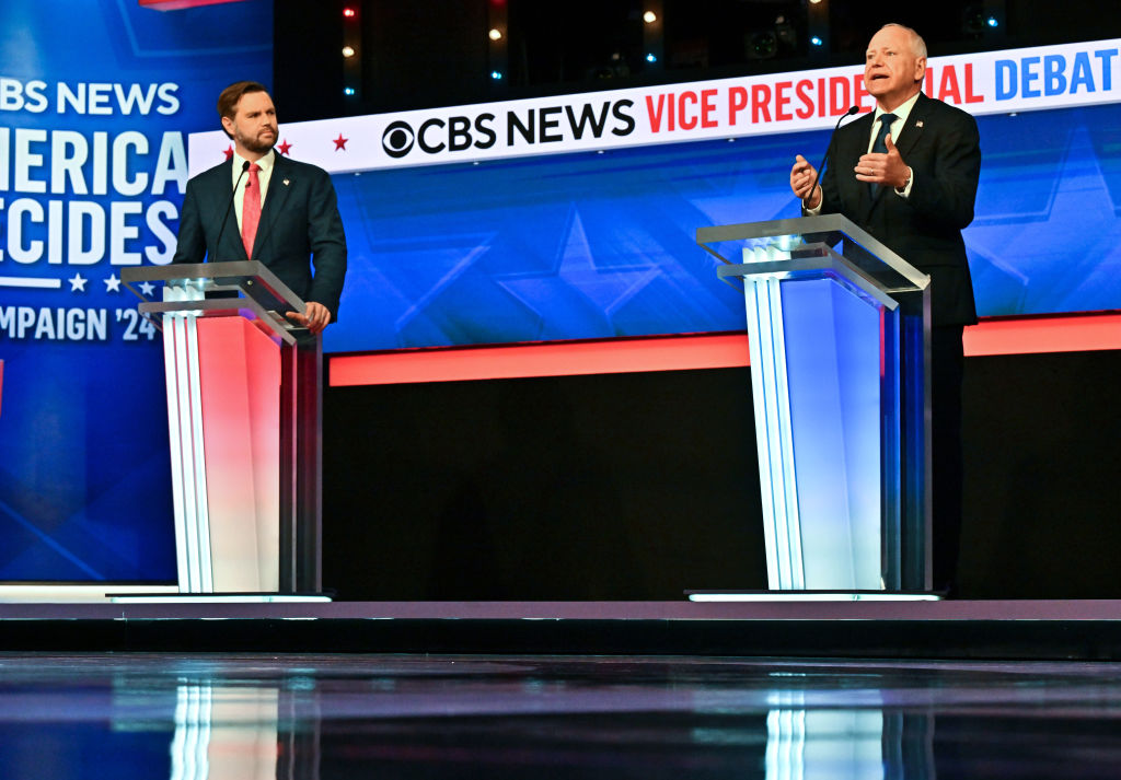 Vice Presidential Debate Between Gov. Tim Walz (D) and Sen. JD Vance (R-Ohio)