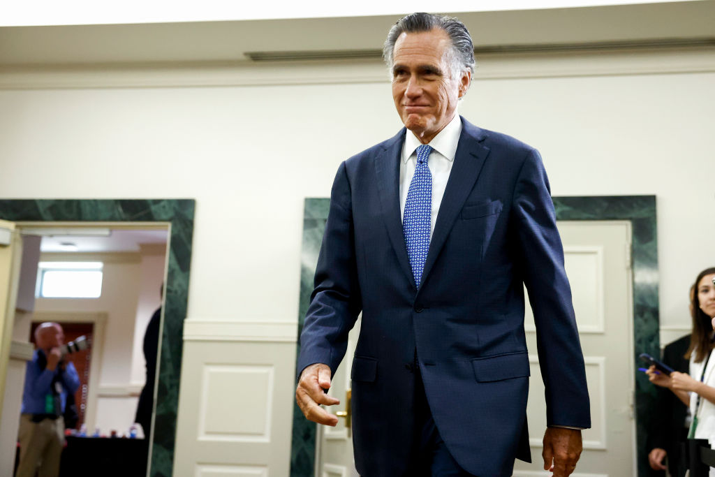 Donald Trump Meets With Republican Senators At The NRSC