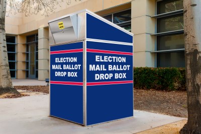 Election mail ballot drop box