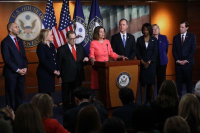 Speaker Pelosi Announces Impeachment Managers, Signs And Transmits Articles To Senate For Trial