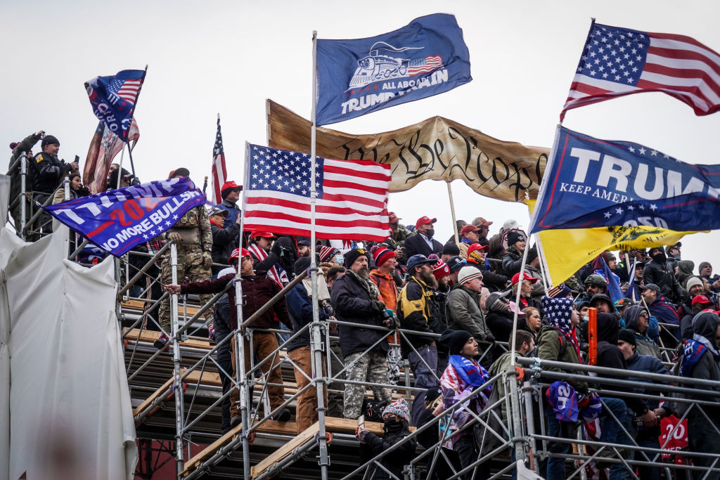 Trump Supporters Hold "Stop The Steal" Rally In DC Amid Ratification Of Presidential Election