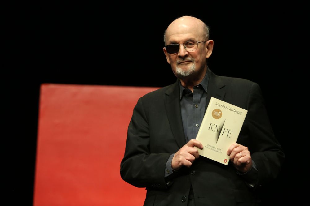 Salman Rushdie Visits Berlin
