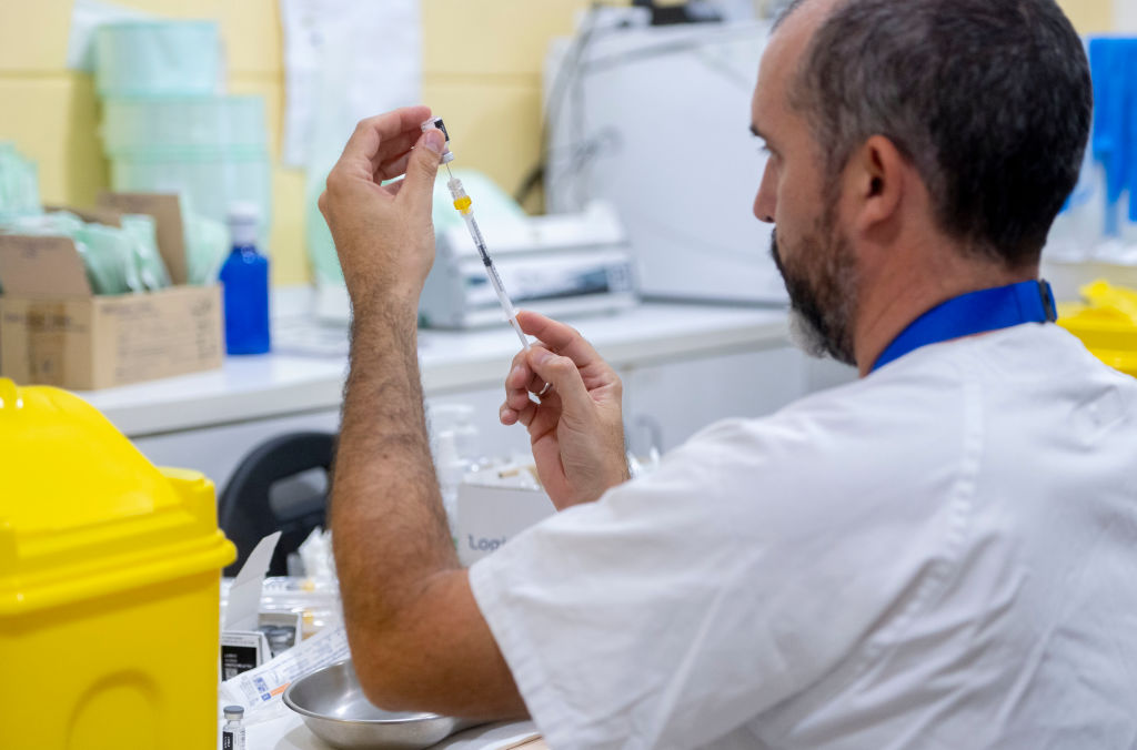 Influenza And Covid-19 Vaccination Campaign In Madrid