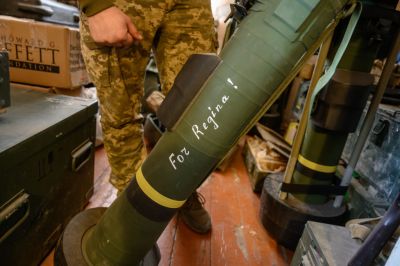 Ukrainian Soldiers Rely On American-Made Javelin To Slow Russian Armor Advances