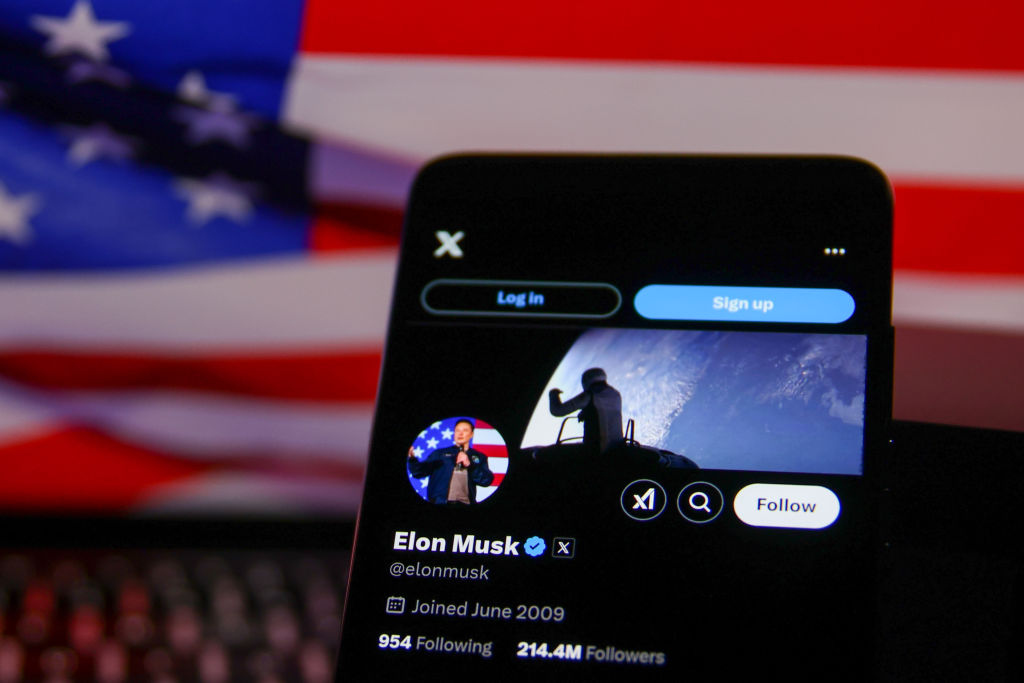 Elon Musk X Account Illustration