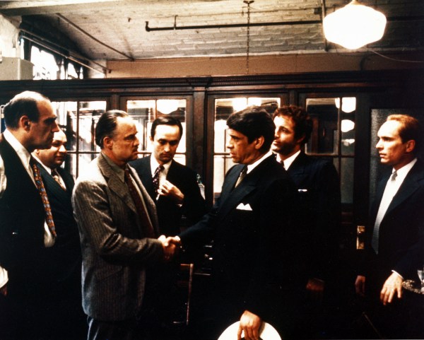 The meeting between Virgil Sollozzo and the leaders of the Corleone family. (Photo by Silver Screen Collection/Getty Images)
