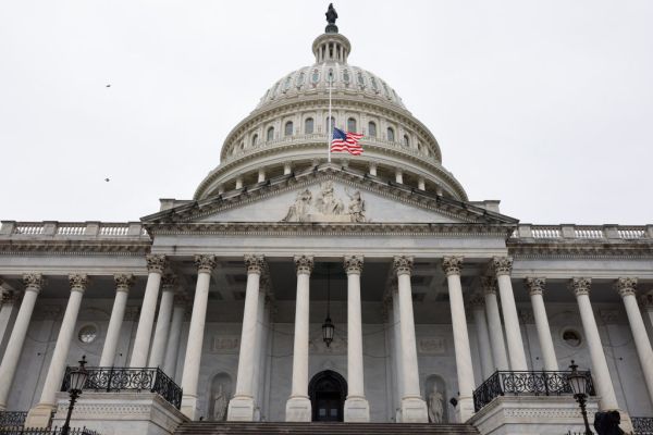 The U.S. Capitol on January 18, 2025. (Photo by Kevin Carter/Getty Images)