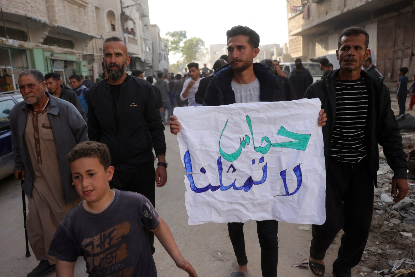 CORRECTION / PALESTINIAN-ISRAEL-CONFLICT-HAMAS