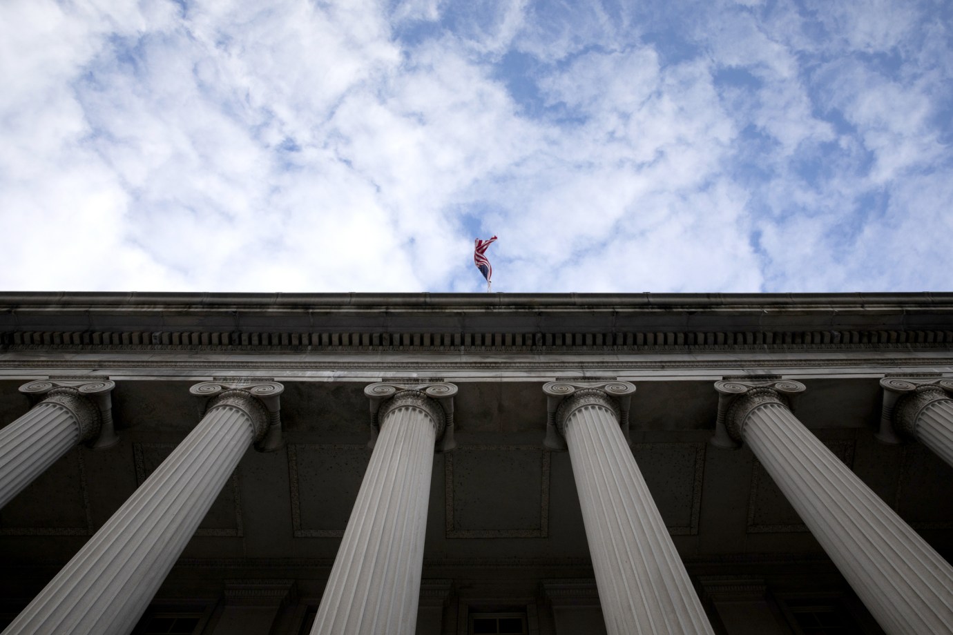 The U.S. Treasury Department building in Washington, D.C.(Tom Brenner/Bloomberg/Getty Images)