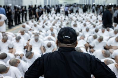 US deports over 250 alleged gang members to El Salvador’s mega-prison
