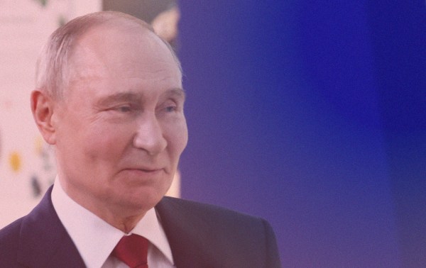 Illustration by Noah Hickey/The Dispatch (Getty Images photo of Vladimir Putin).