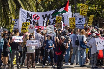 Anti-War Protestors Rally In Cities Across The Country After U.S. Strikes On Iran
