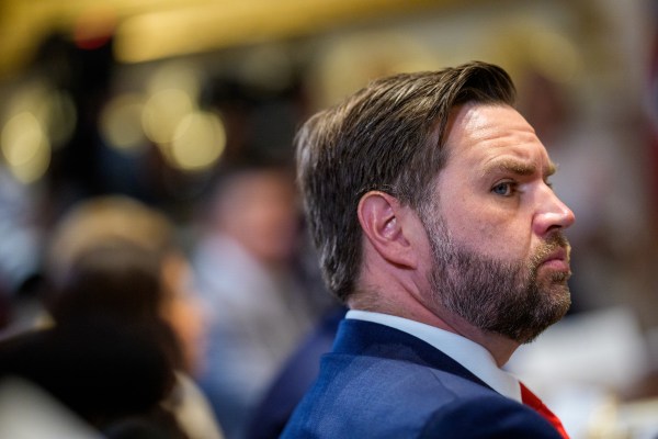 Vice President J.D. Vance attends a Cabinet meeting with President Donald Trump at the White House on July 8, 2025. (Photo by Andrew Harnik/Getty Images)
