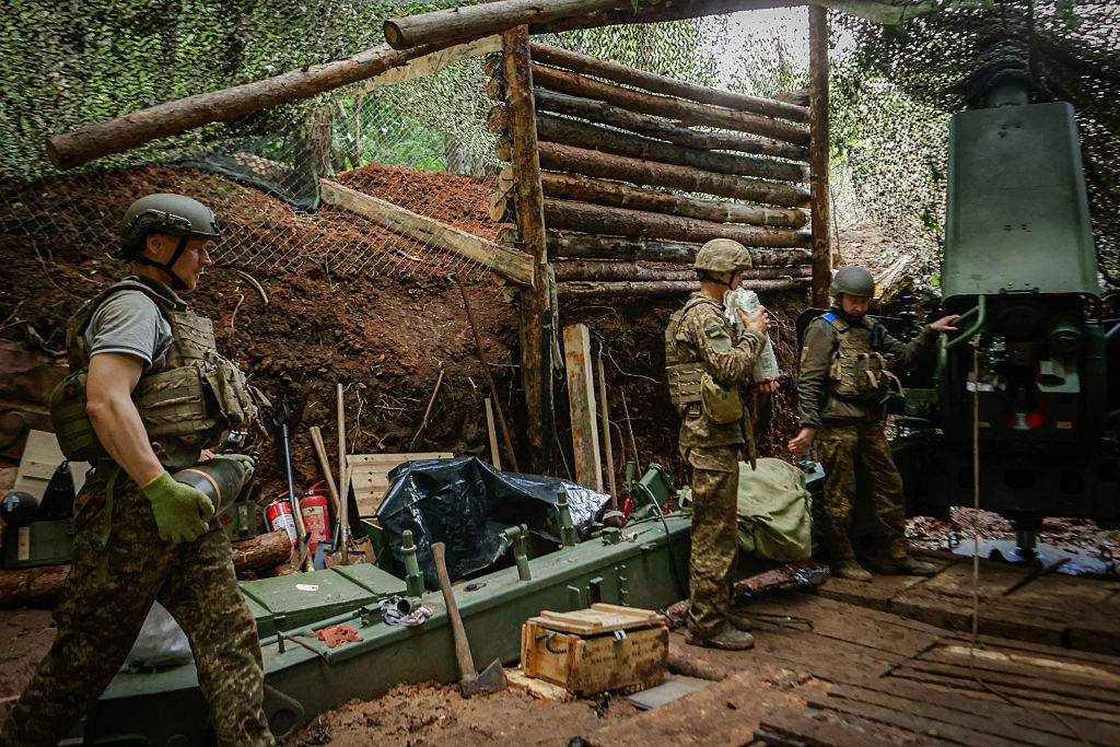 Ukrainian National Guard Units prepare for combat operations in Kharkiv
