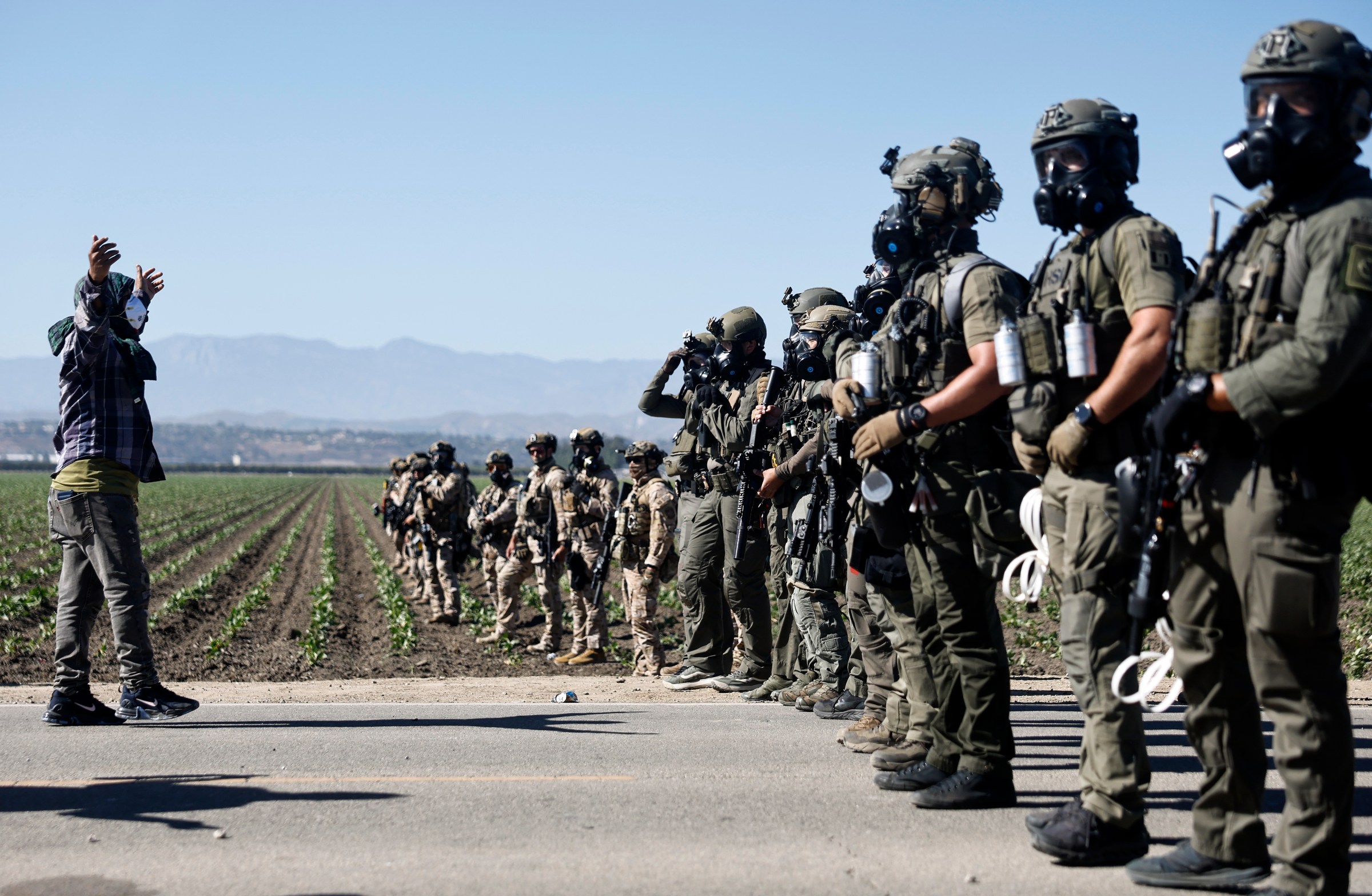 ICE Raid At Southern California Farm Sparks Protests