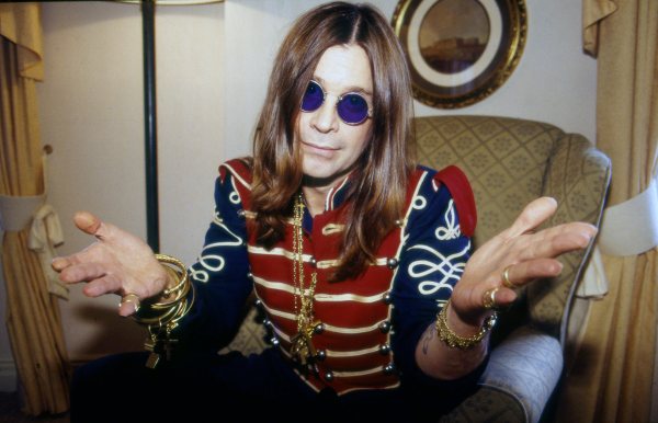 Ozzy Osbourne in 1991. (Photo by Martyn Goodacre/Getty Images)
