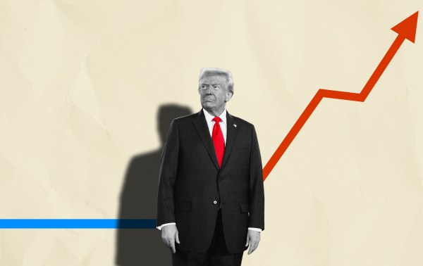 Illustration by Noah Hickey. (Photo by Chip Somodevilla/Getty Images)