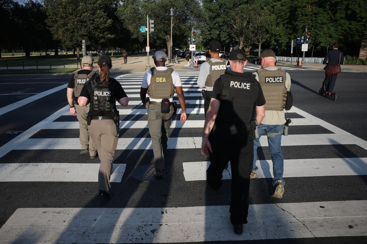 Federal Law Enforcement Increases DC Presence After Trump Decries Crime