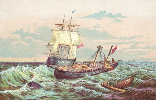 USS Constitution vs HMS Guerriere During the War of 1812 – 19th Century