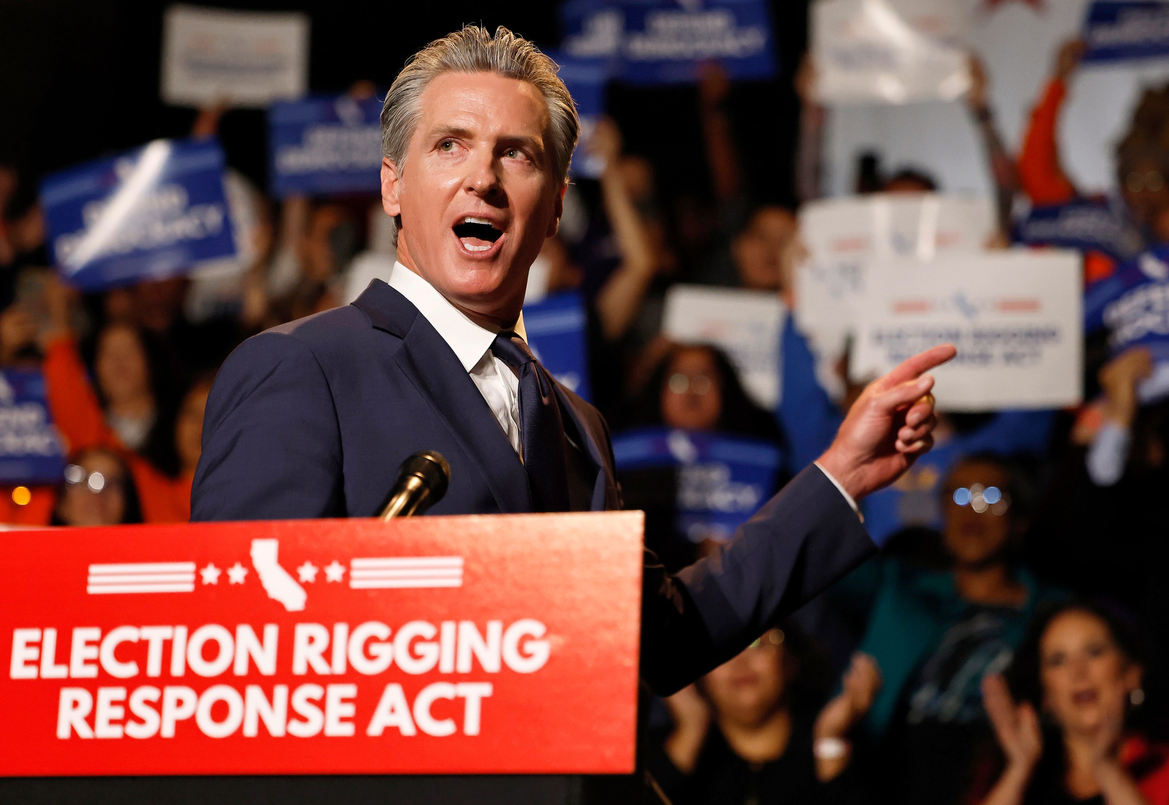 California Governor Newsom Makes Announcement On Gerrymandering In Response To Trump’s Efforts In Texas