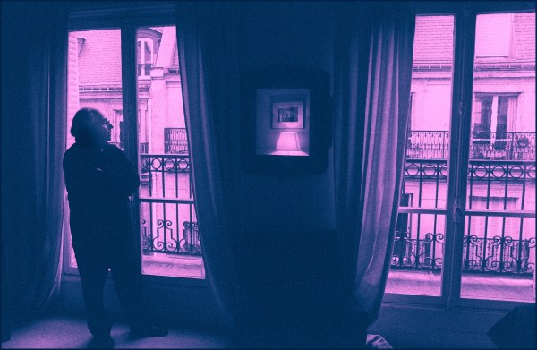 Jean Baudrillard in 1999. (Photo via Antonio Ribeiro/Getty Images)