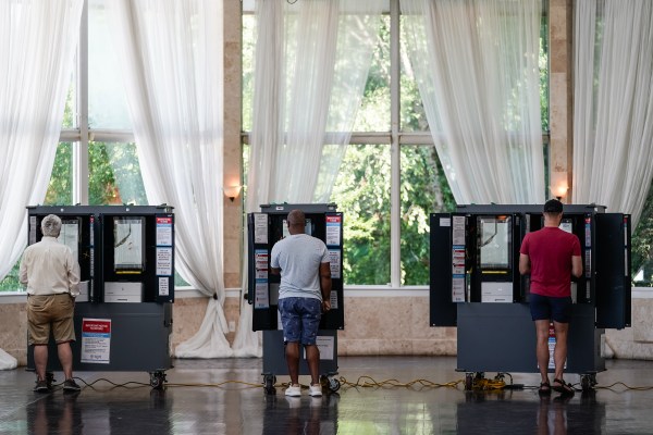 Georgians Head To The Polls To Cast Their Votes In The State’s Primary Election