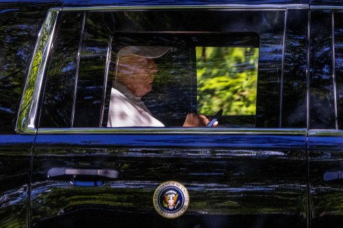 President Trump Remains In Washington For Labor Day Holiday Weekend