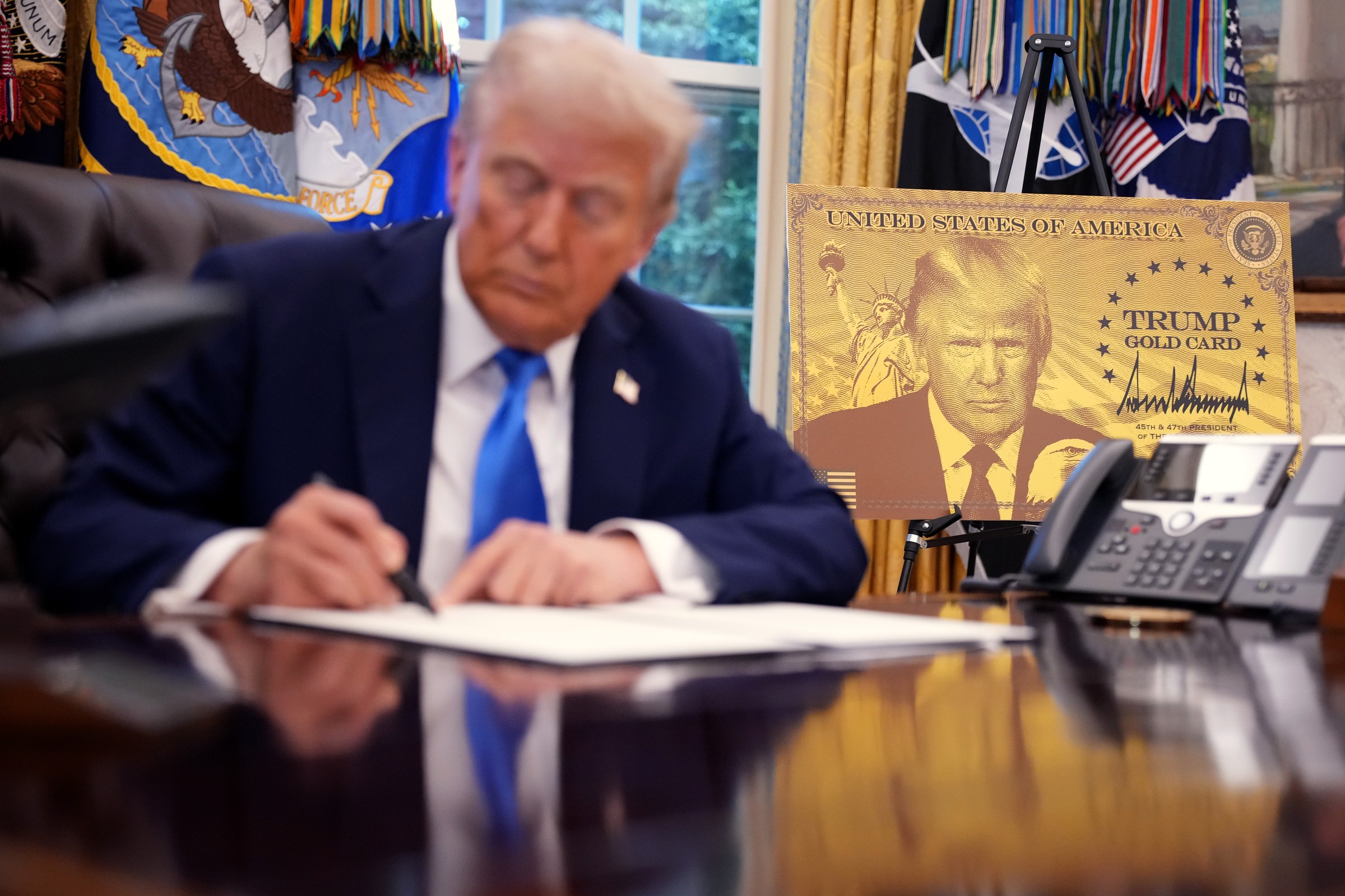 President Trump Signs Executive Order At The White House