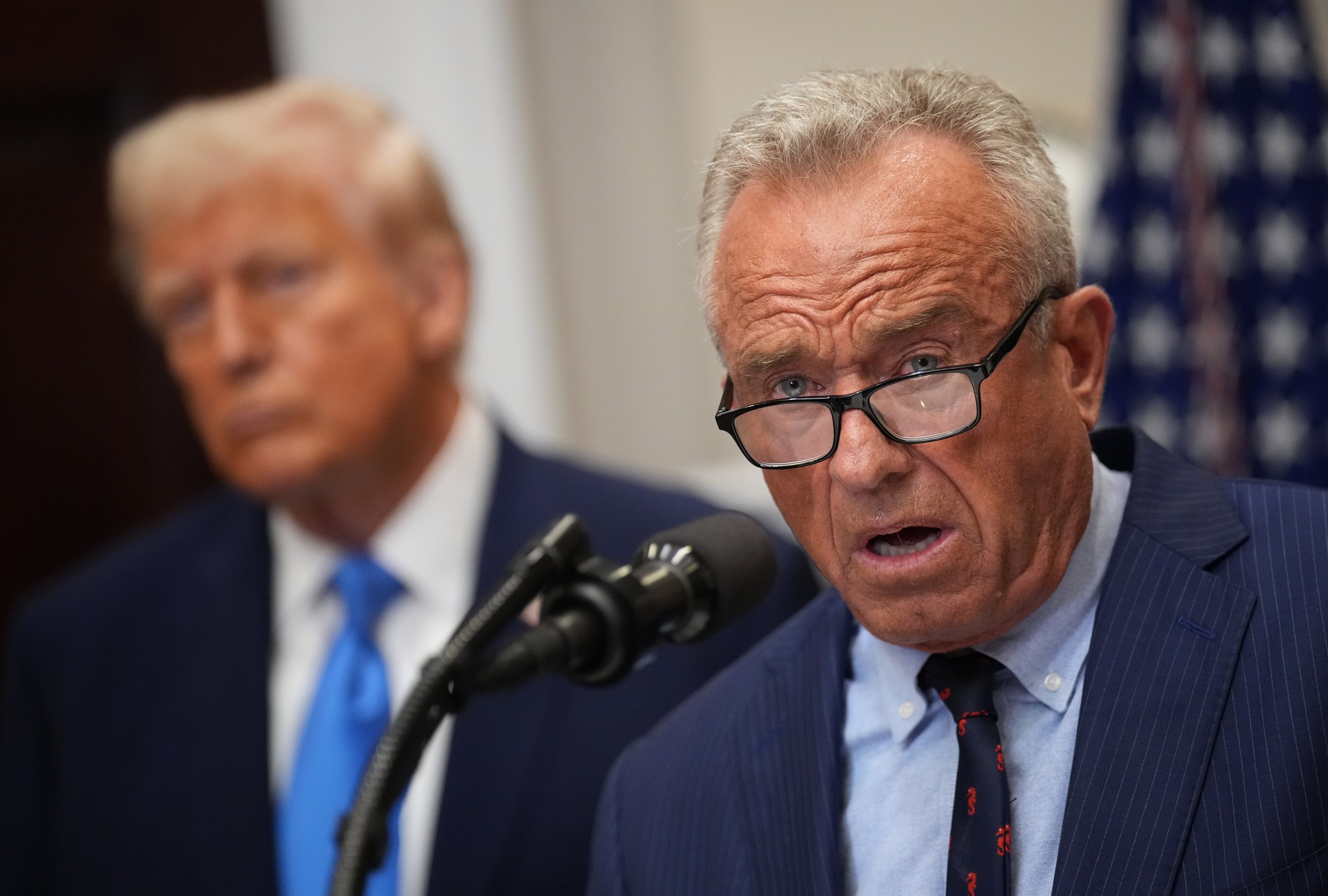 President Trump Makes Announcement On New Theories On Autism Causation In Children