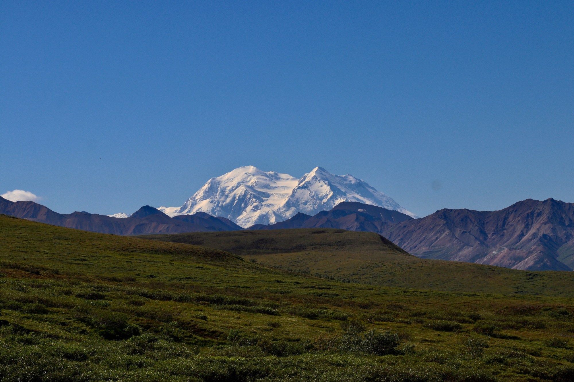 Mount McKinley in July. (Photo via Lidor, @bylidor)