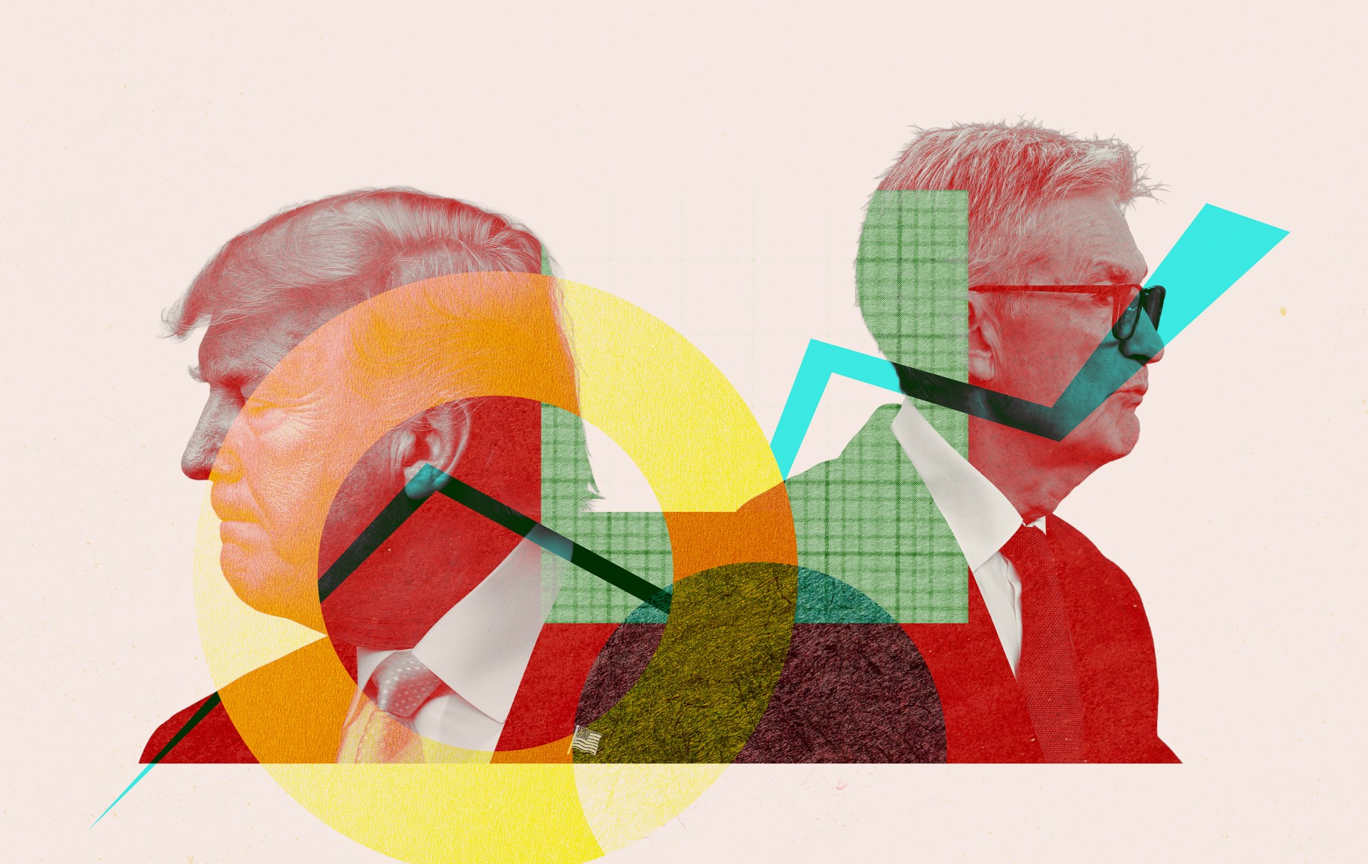 Illustration by Noah Hickey/The Dispatch. (Photos via Getty Images)