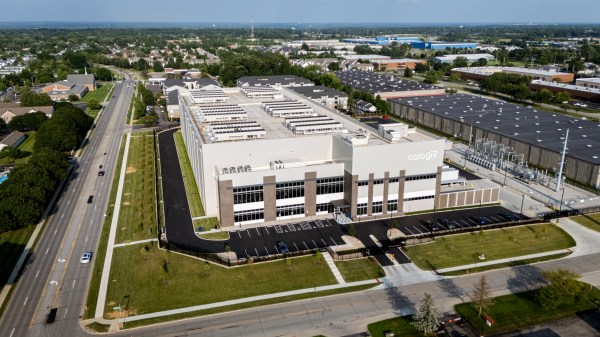 Aerial of COL4 AI Data Center