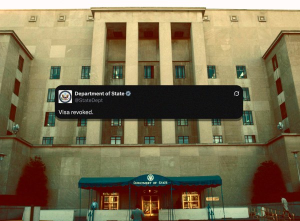 A sign on the front of a building