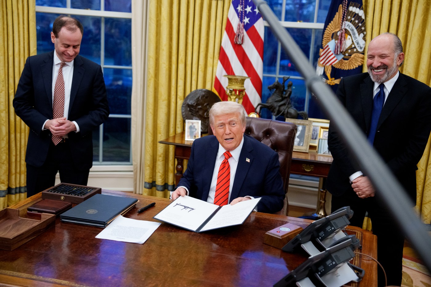 President Trump Signs Executive Orders At The White House