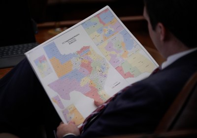 Texas Legislature 082025 redistricting map