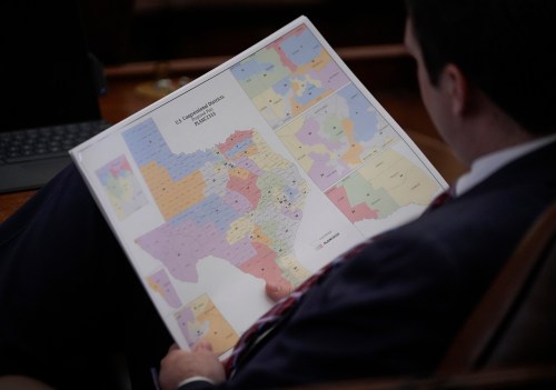 Texas Legislature 082025 redistricting map