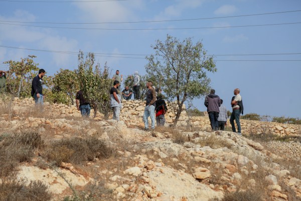 Palestinians-Protest-Against-Israeli-Settlers-Near-Hebron
