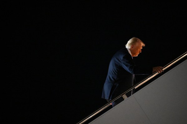 President Trump Returns To Washington From Florida On Sunday
