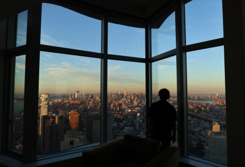 Sunset in New York City