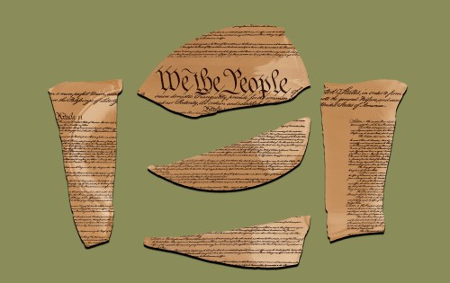 Illustration by Noah Hickey/The Dispatch (Photos via Getty Images).