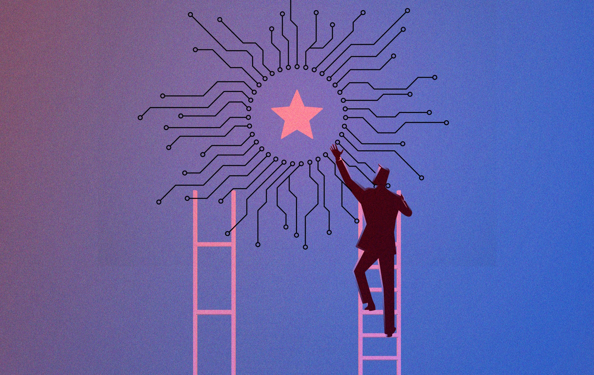 Illustration by Noah Hickey/The Dispatch (Photos via Getty Images).